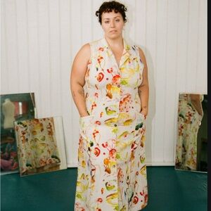 Fashion Brand Company Multicolor Sleeveless Dress